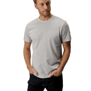 Buck Mason Cotton Curved Hem Tee Shirt